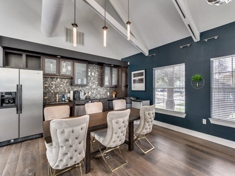 Dining Area at Vibe on Riverside, Austin, TX, 78741