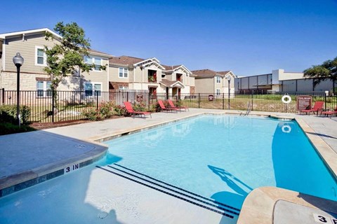 Sparkling Pool at Windy Ridge, Austin, TX