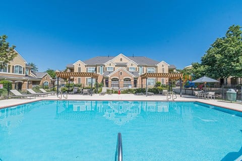 Large Pool at Woodway Village, Austin, TX 78744
